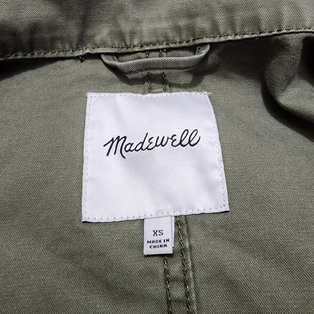 Madewell passage Jacket Military-inspired Women's Size XS Green - Picture 12 of 16